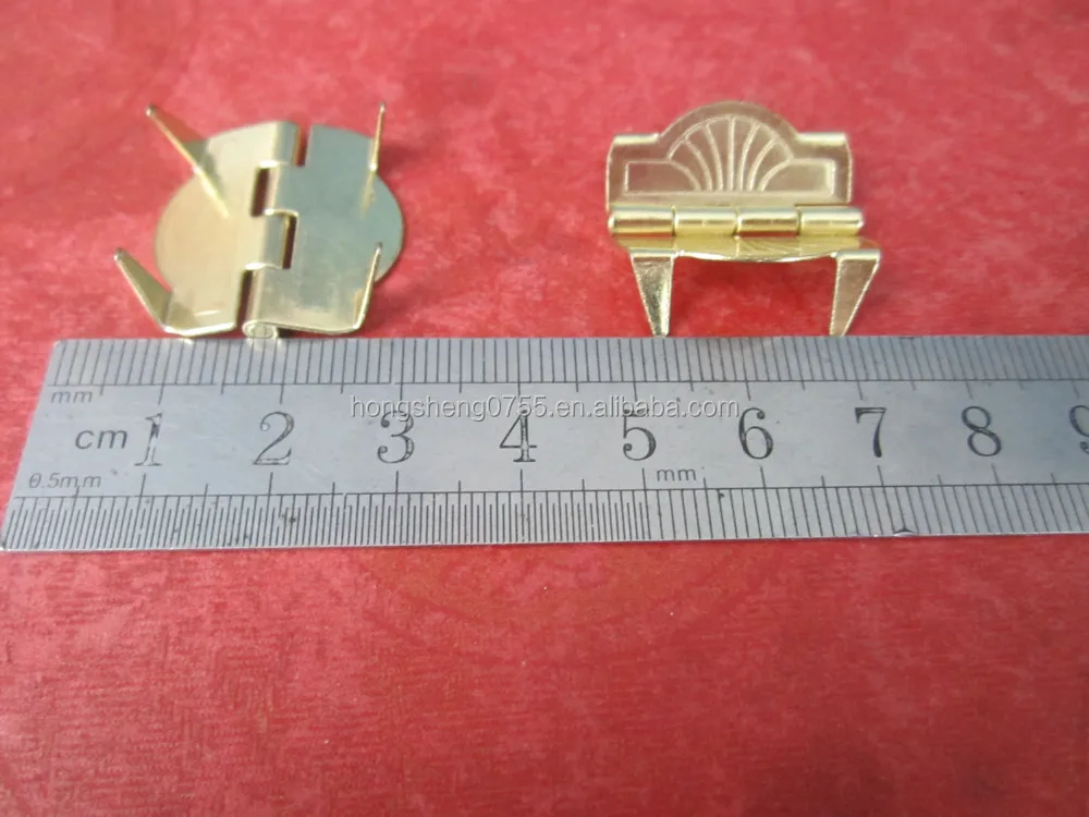 Gold Color Cigar Box Small Metal Hinge With Clasp Buy Cigar Box Hinge