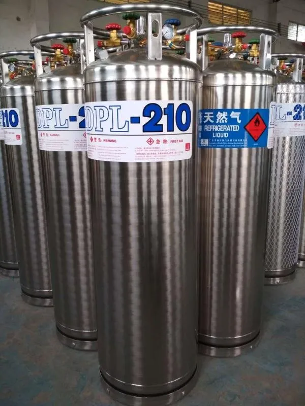 Cryogenic Dewar Cylinder For Liquid Oxygen, Nitrogen,argon,carbon ...