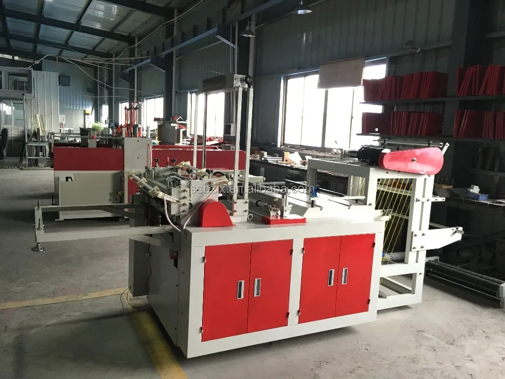 Are Cold Cutting Hot Sealing Shopping Bag Machine Two Lines Pe For