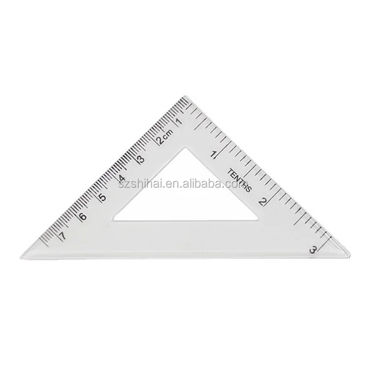 professional ruler manufacturer cheap pvc printable right angle ruler