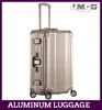 The newest Design 25" Black Aluminium Trolley Suitcase, Travelling Luggage Suitcase