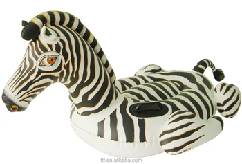 Inflatable Zebra Ride On Pool Toy For Kids - Buy Inflatable Zebra Ride ...