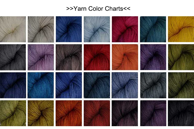 yarn color charts