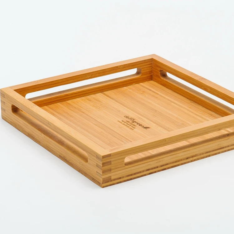 wooden coffee tray