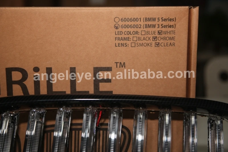 Auto Parts WHITE LED Front Grille For BMW m3 F30-F35 2010-2018