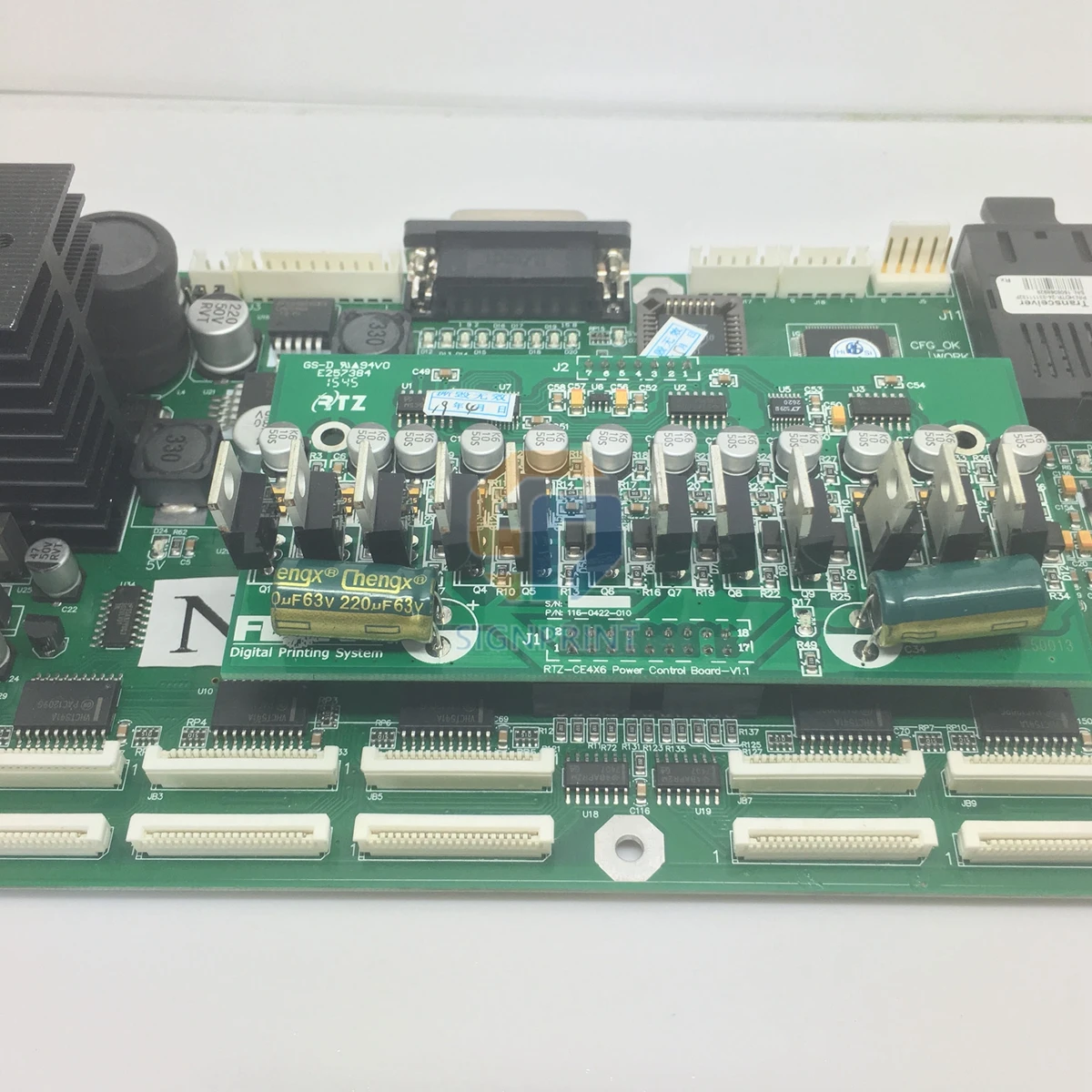 Rtzce4x6 Printing Control Board For Efi Rastek Inkjet Printer With