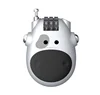 Security combination Laptop Cable Lock ,3 digital combination steel cable lock ,Retractable steel cable combination lock