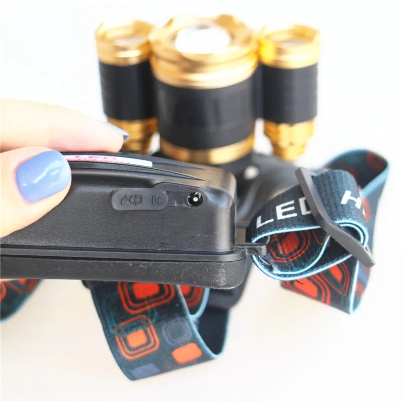 10000lm XML 3T6 Outdoor lighting Rechargeable Led Headlight Lantern ZOOM Headlamp Light +218650 Battery +Car AC Charger +USB 8.jpg