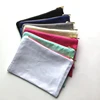 2018 wholesale small cloth zipper cosmetic bag monogram personalized canvas makeup bag