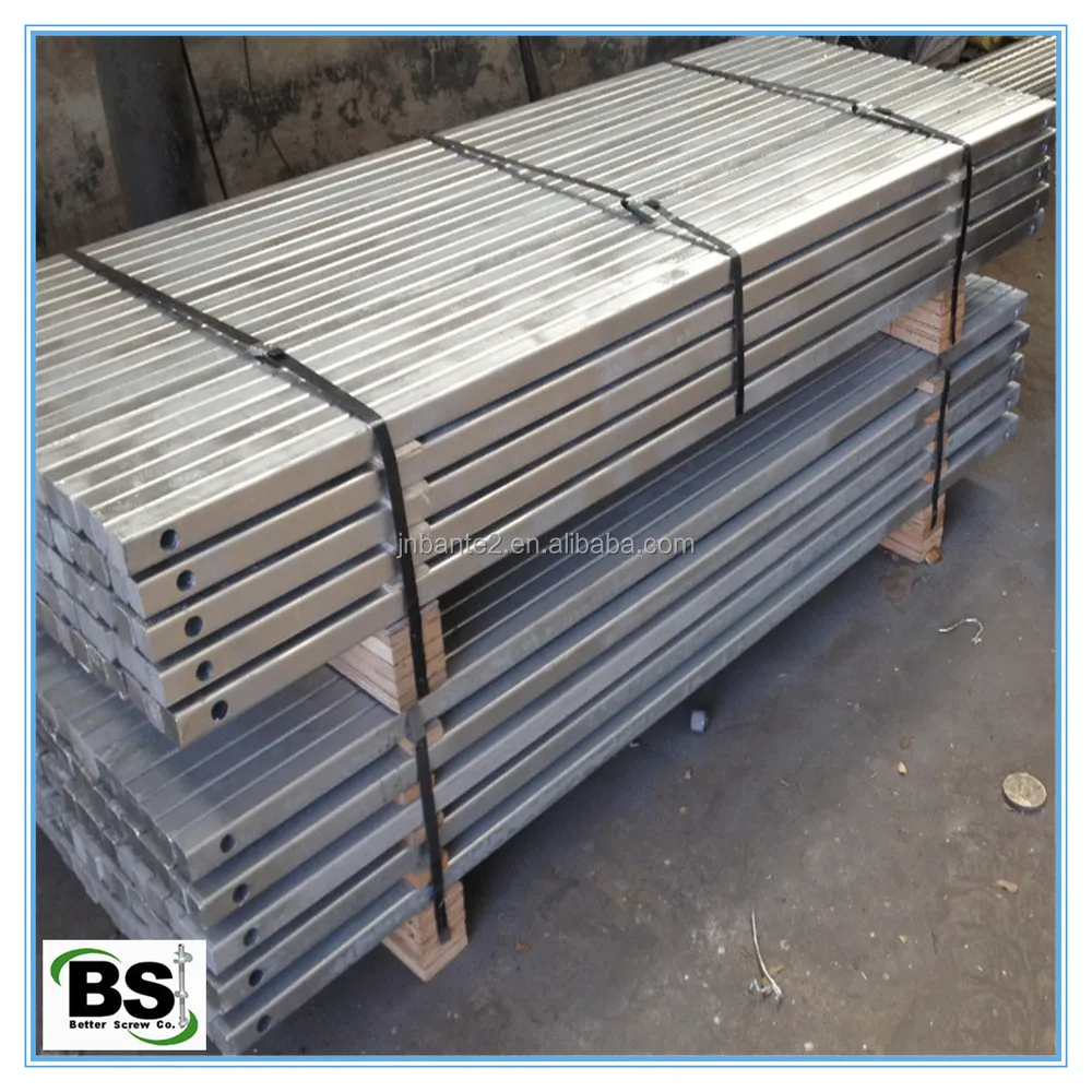 Hot Dip Galvanized Helical Ground Screw Pile