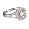 SR01352 Wholesale Jewelry Findings Big AAAAA CZ Diamond Wedding Rings