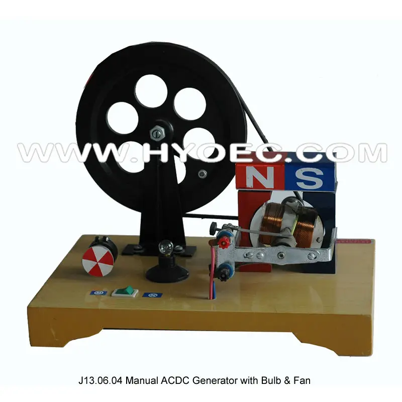 Manual Acdc Generator With Bulb & Fan-j13.06.04 - Buy Manual Acdc ...