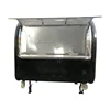 Three layers wall electric fast food vending van trailer