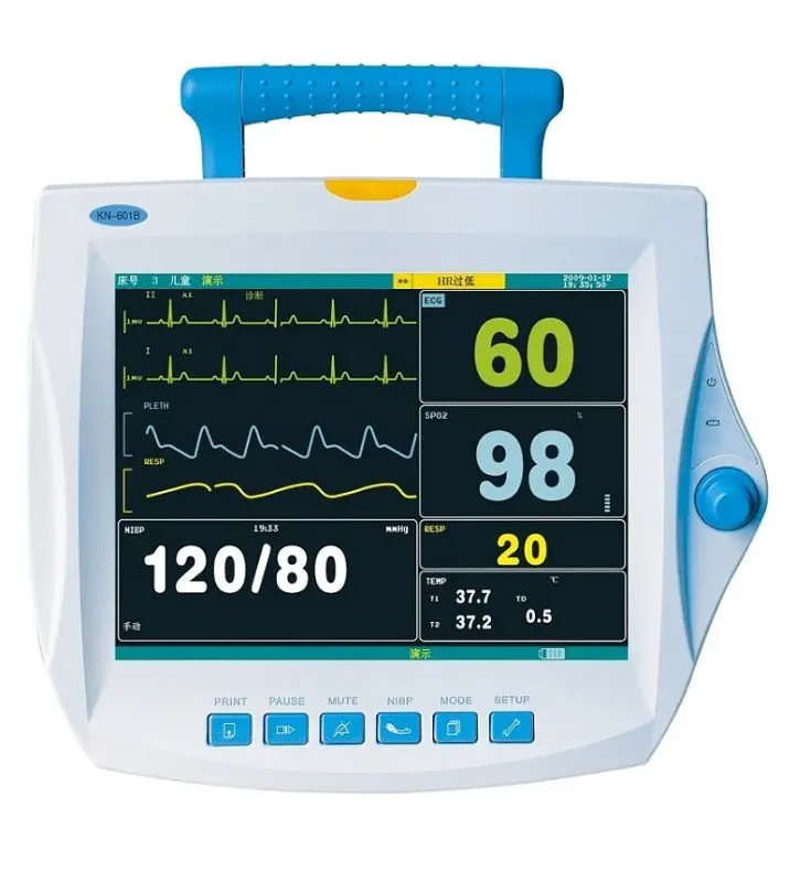 New style 12.1 inch patient monitor, medical equipment used in hospital KN-601B