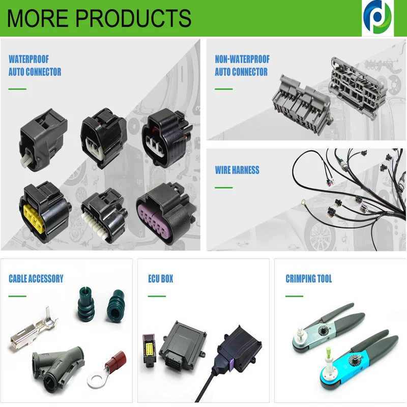 Carcasa conector 4 polos ls VW 4d0 972 704 /& Power Timer contactos 2,8mm pin/'s