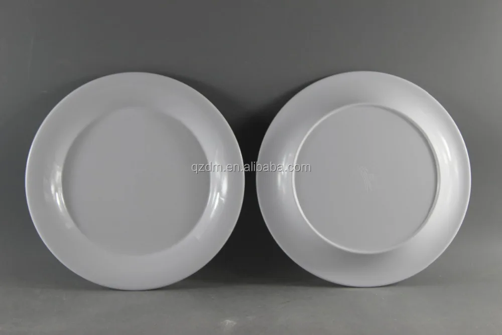 Broadside Melamine Dinner Plate For Hotel And Restaurant