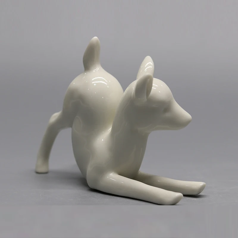 Ceramic Hand Art Sculpture Ceramic Deer Figurine For Home Decor Buy Antique Ceramic Deer