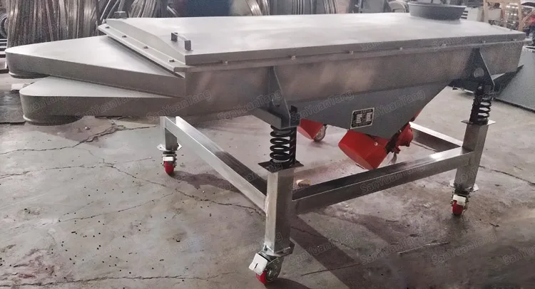 linear motion vibration screen classifier for plastic crusher separating