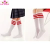 Wholesale Stripes Japan Design Teen Girls School Tube Socks Baby Toddler Knee High Football Socks