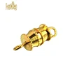 fashion jewelry accessories wholesale metal brass screw clasp for bracelet and necklace jewelry findings