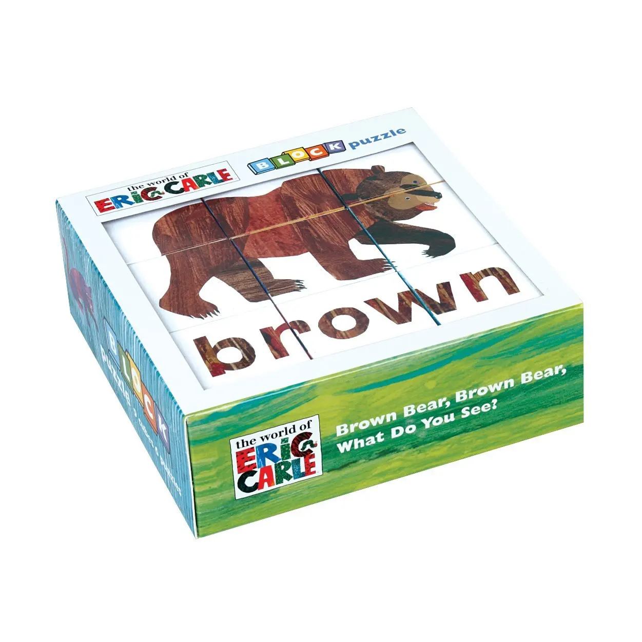 The World of Eric Carle Brown Bear, Brown Bear What Do You See? Block Puzzle