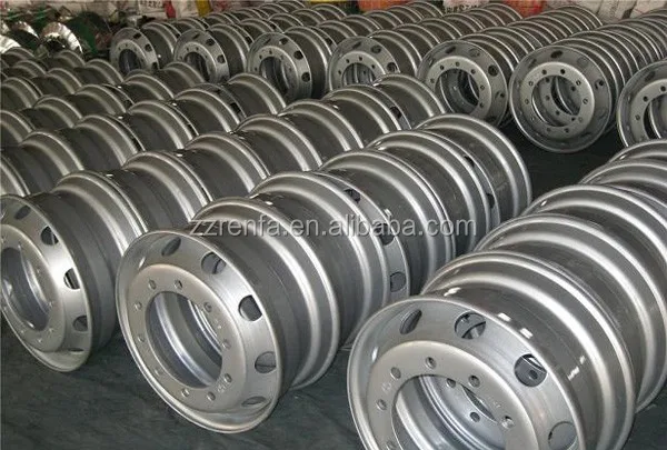 Renfa Machinery supply used truck alloy wheel rim and rim 22.5x7.5
