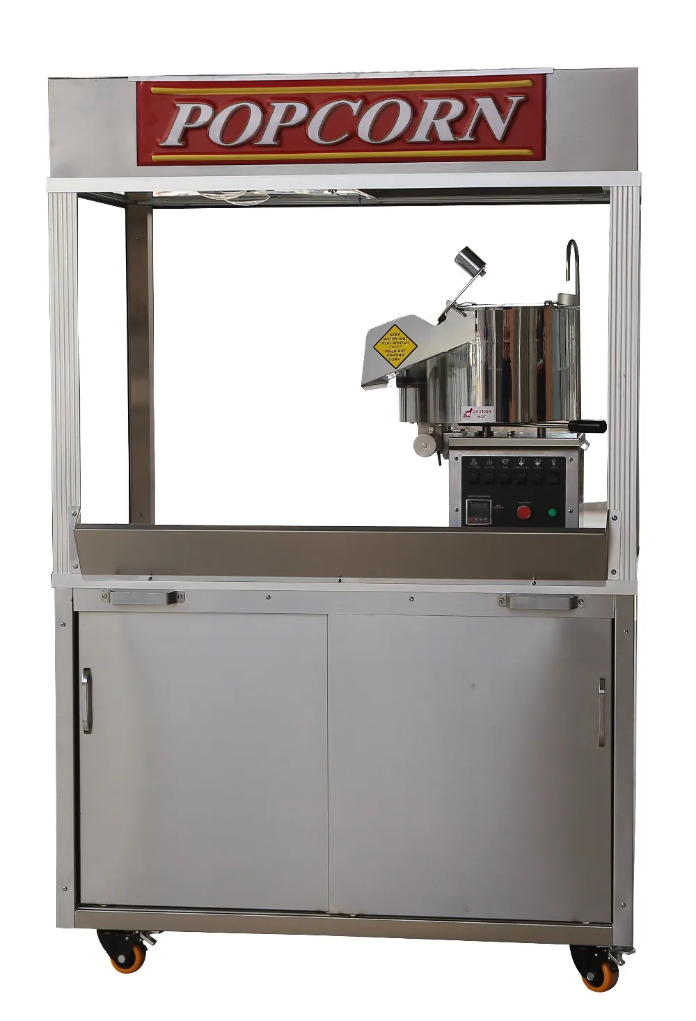 Food Garde Stainless Steel Cinema Pop Corn Machine Manufacturer 3006