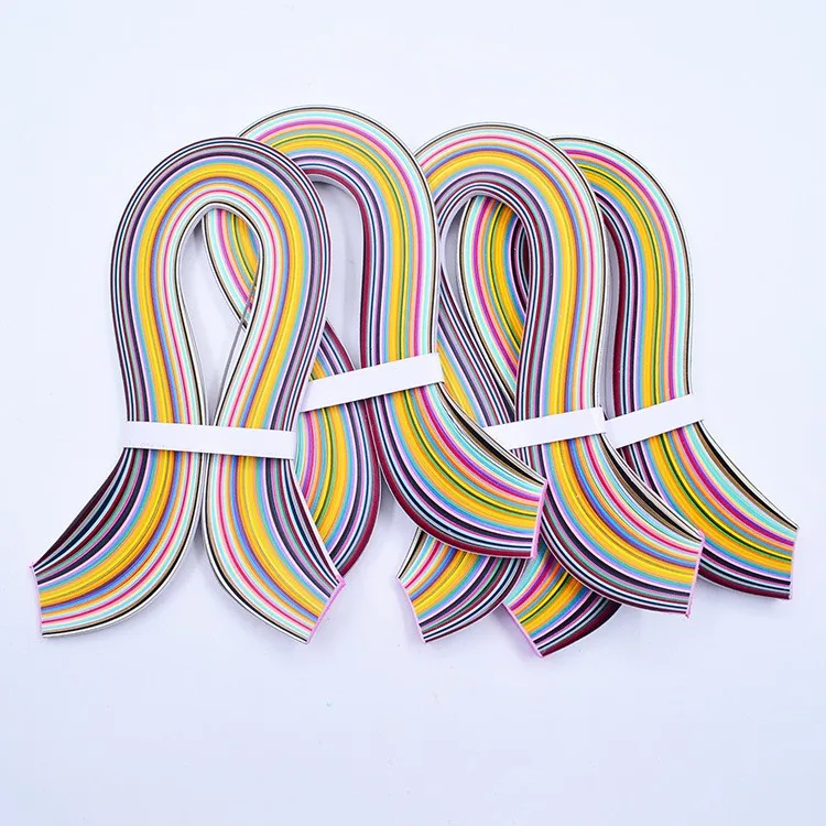 Handmade Diy Colorful Craft Quilling Paper Strips Set 1