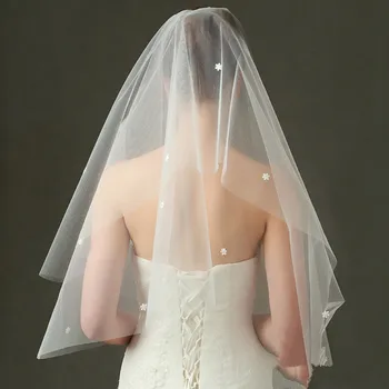 simple wedding veil styles