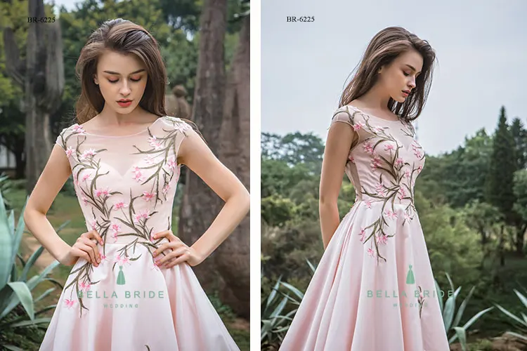 pink dress for wedding party