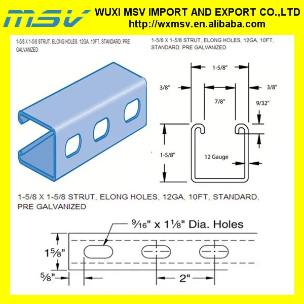 1-5-8-x-1-5-8-strut-channel-elong-holes-12ga-10ft-standard-pre-galv