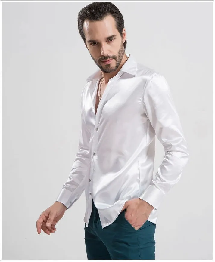 Header Right Shop white silk shirt at Neiman Marcus, where you will find free shipping on the latest in fashion from top designers.