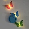 Spring butterfly led copper wire string lights with rechargeable battery for party decorative