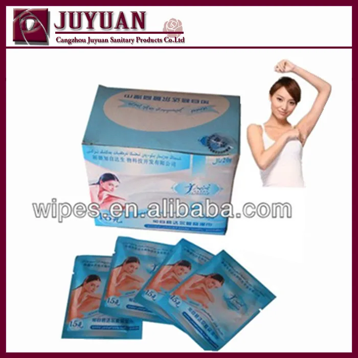Underarm Wipes Armpit Cleaning Wet Wipe Sweating Wet Wipe Oem