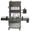 Automatic 500ml bottle fertilizer and liquid gravity filling machine inline filler