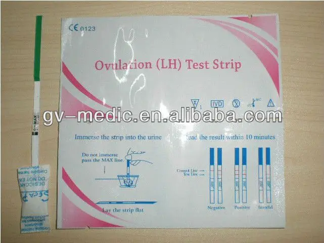 ovulation strips package