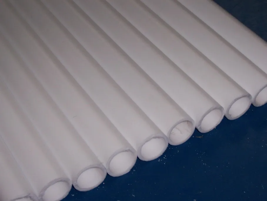 High Dielectric Performance Ptfe Teflon Tube Hollow Bar Extruded
