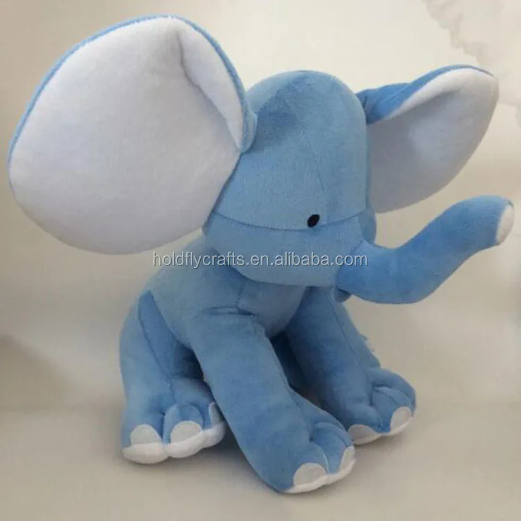 plush elephant with big ears