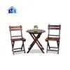 Made In China Outdoor Wooden Folding Table And Chair Set,Outdoor Wooden Garden Furniture