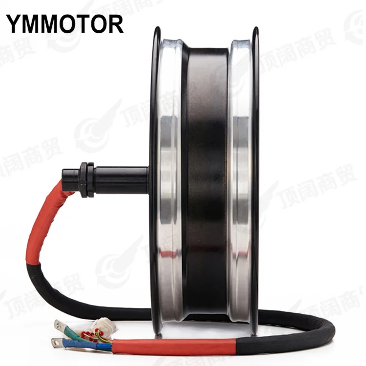 Electric Car Scooter Dc Brushless Motor 13 Inch 3kw Motor 60v72v96v