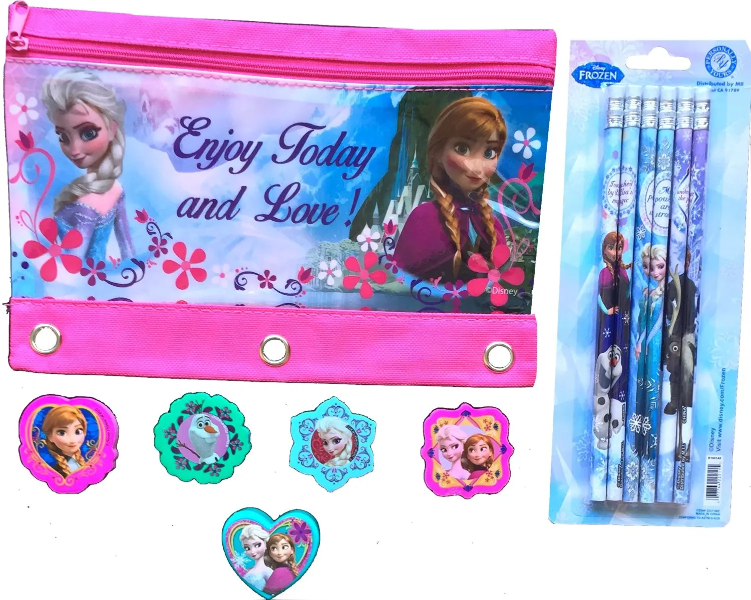 Buy Disney Frozen Anna And Elsa Pencil Case With Frozen Anna And Elsa 3550