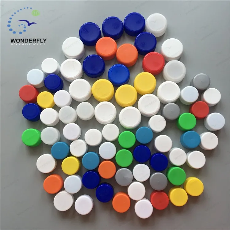 28mm Standard Plastic Mineral Water Bottle Caps With Tamperevident
