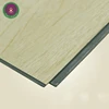Low formaldehyde emission light color vinyl plank flooring click 5mm