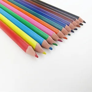 high quality 7 triangle jumbo color pencil