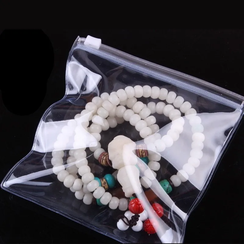 Bulk Custom Printed Vinyl Small Waterproof Pouch Bag Clear Plastic Pvc