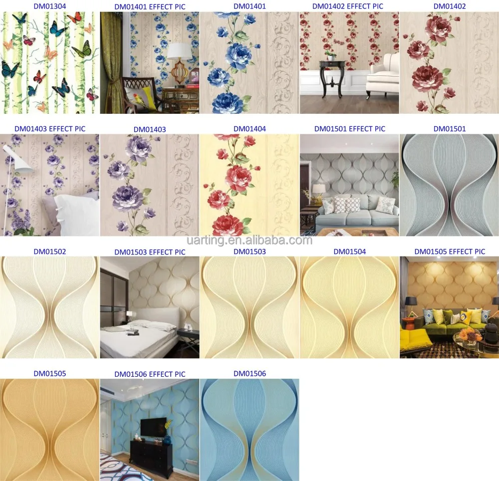 Desainer Wallpaper Wallpaper 3d Rumah Vinyl Harga 3d Dinding