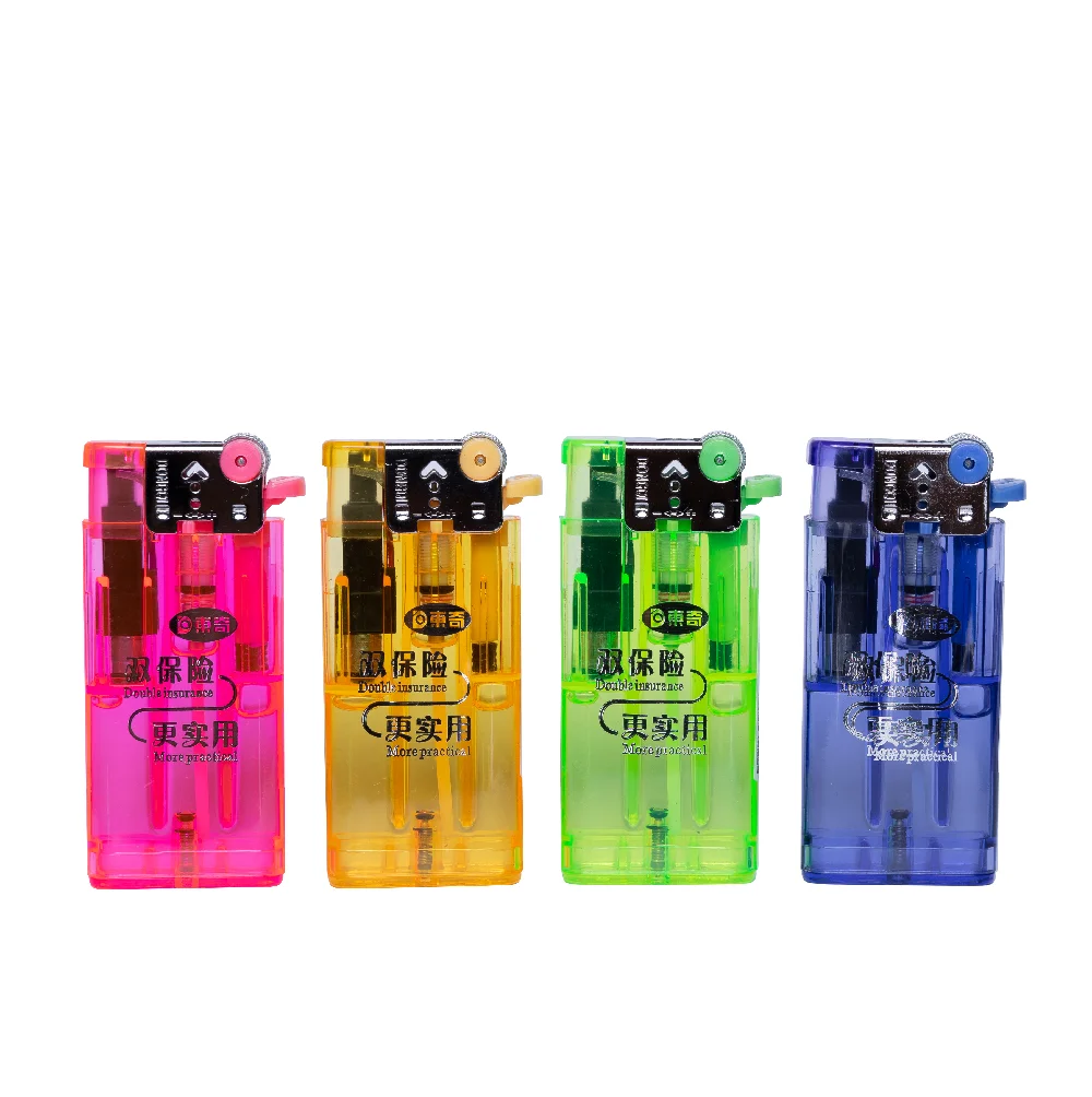 Refillable Electronic And Flint Double Use Plastic Refillable Easy To