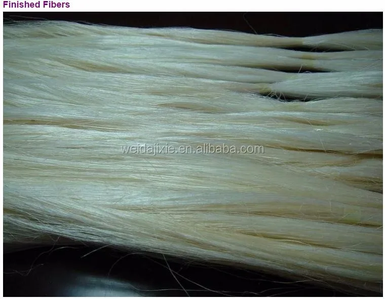 Natural Fiber Processing Machine Sisal Banana Fiber Combing Machine
