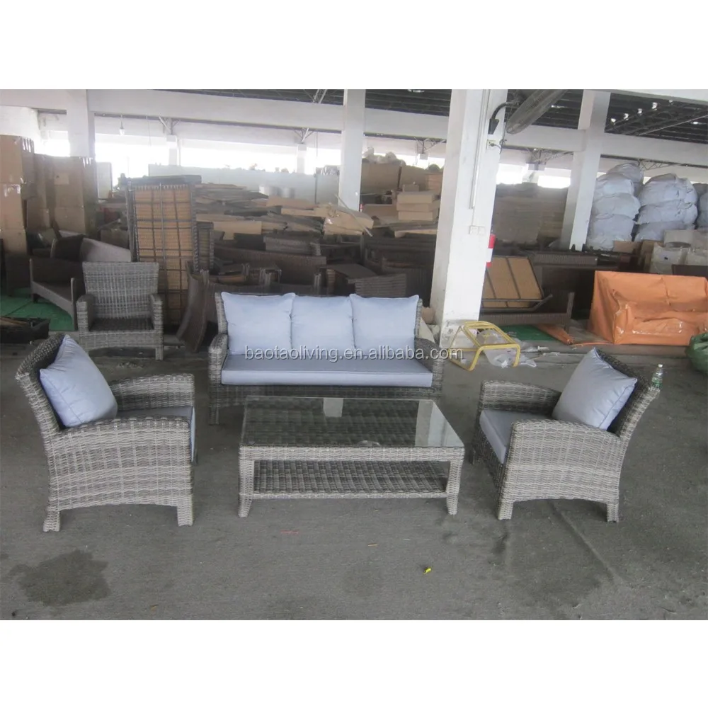 Synthetic Rattan Garden Sofa Set Garden Sofa Set Retro Garden Sofa