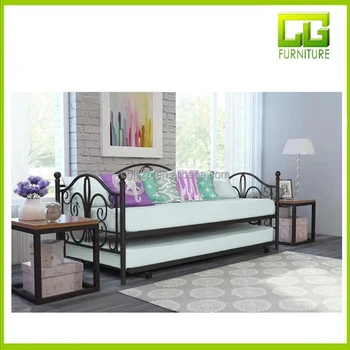 Modern Hot Ing Metal Iron Trundle Daybeds Clic Hot Ing Metal Iron Trundle Daybeds